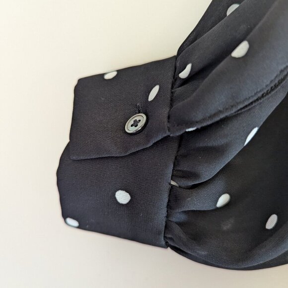 Babaton Polka Dot Garamond Blouse - Picture 7 of 8